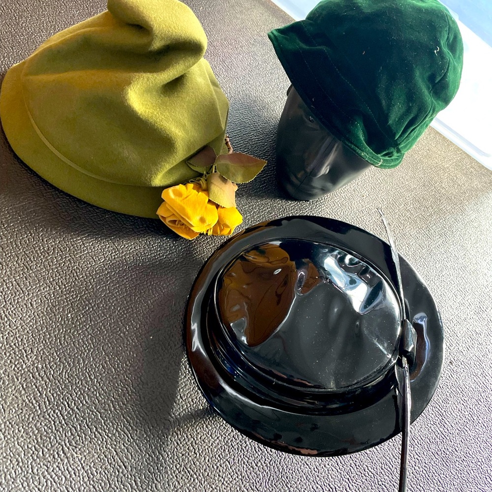 Sold -Vintage 20s costume hats